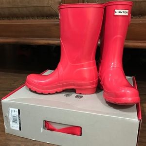 Hunter Original Short Gloss - Bright Coral